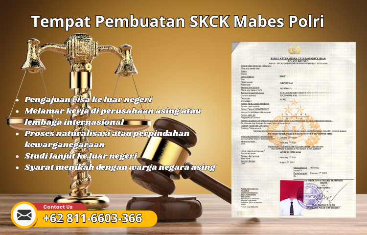 Tempat Pembuatan SKCK Mabes Polri