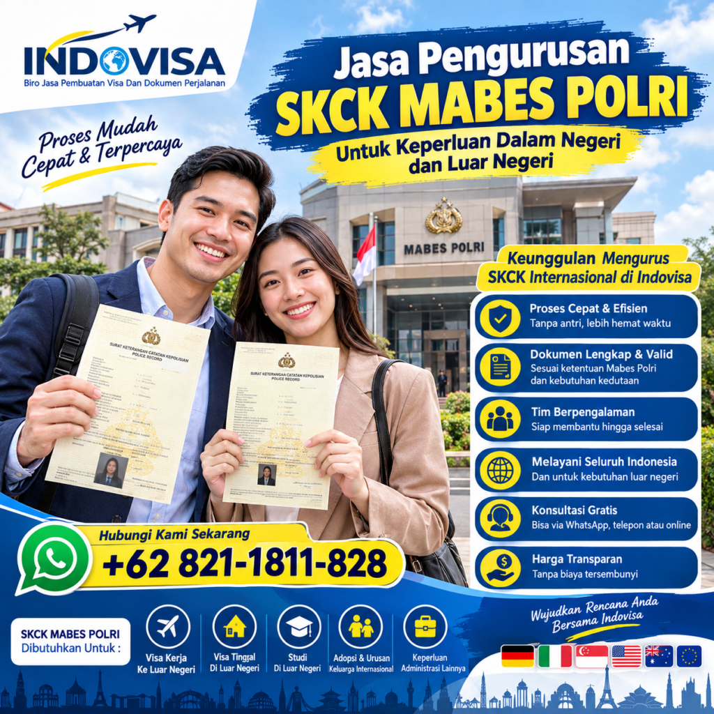 Jasa Pengurusan SKCK Mabes Polri Terpercaya